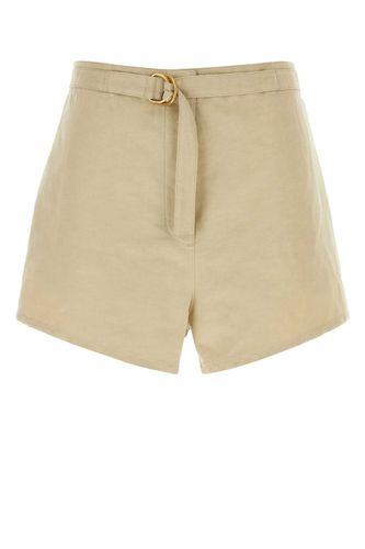 Prada Beige Cotton Blend Shorts - Prada - Modalova