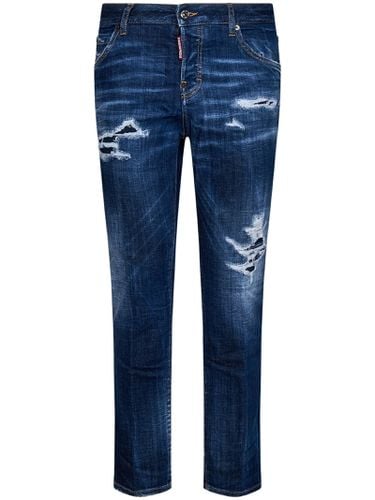 Cool Girl Straight Leg Jeans - Dsquared2 - Modalova