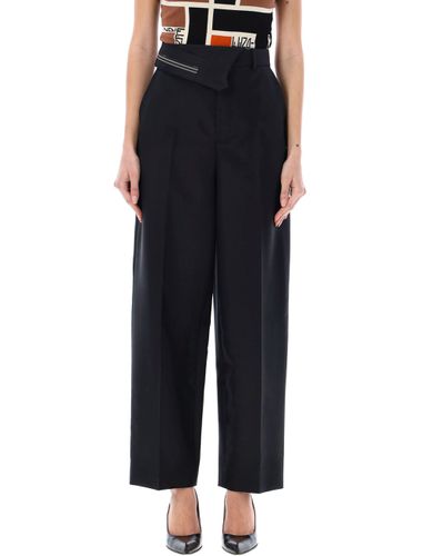 Mohair And Wool Trousers - Fendi - Modalova