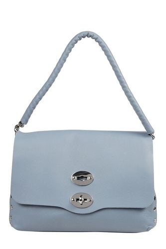 Postina Piuma Chain Foldover Top Small Tote Bag - Zanellato - Modalova