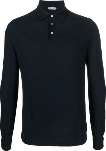 Zanone Long Sleeves Polo - Zanone - Modalova