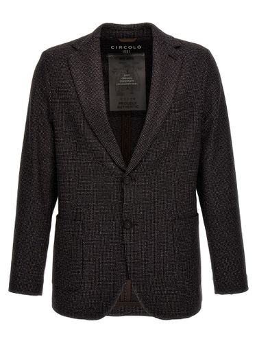 Occhio Di Pernice Wool Blazer - Circolo 1901 - Modalova