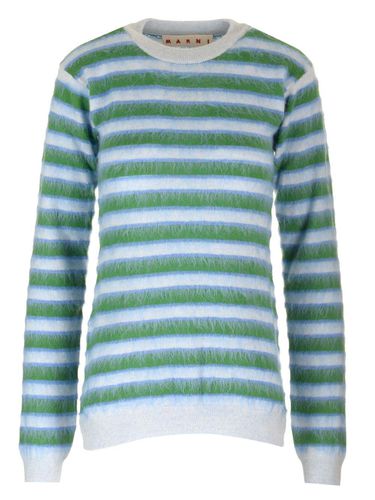 Marni Striped Virgin Wool Sweater - Marni - Modalova