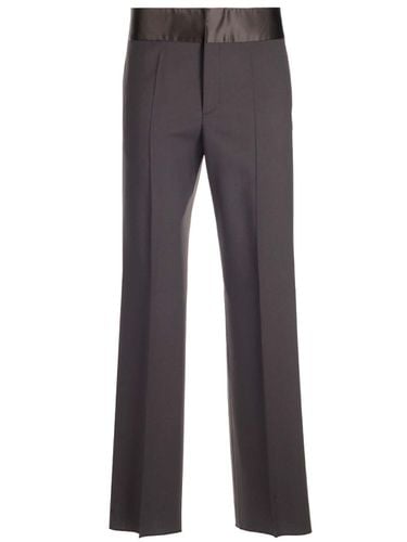 Trousers With Satin Inserts - Valentino Garavani - Modalova