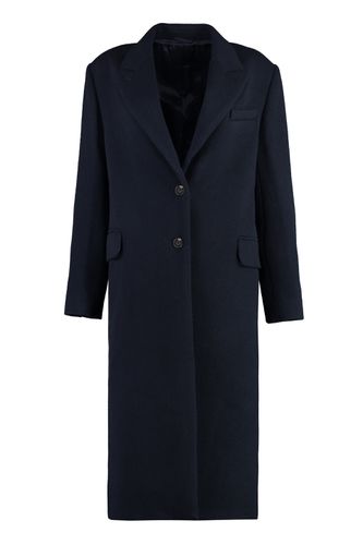 Calvin Klein Wool Long Coat - Calvin Klein - Modalova