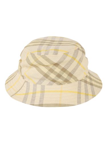 Burberry Check Bucket Hat - Burberry - Modalova