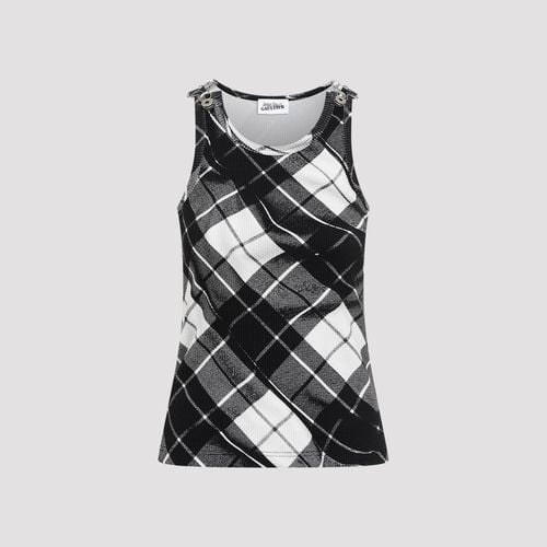 Printed tartan Printed Top - Jean Paul Gaultier - Modalova