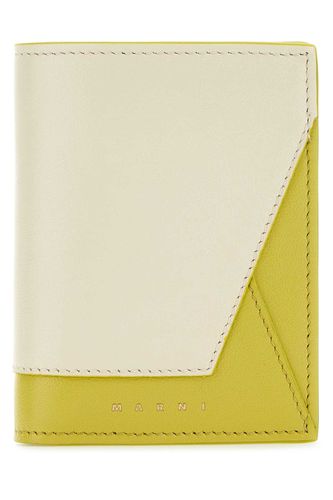 Marni Two-tone Leather Wallet - Marni - Modalova