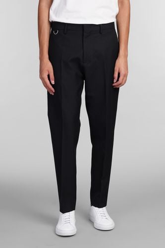 Low Brand Ford Pants In Black Wool - Low Brand - Modalova