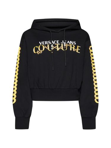 Chain Logo Hoodie - Versace Jeans Couture - Modalova