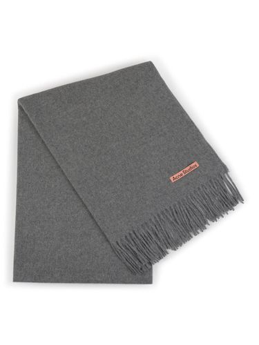 Acne Studios Logo Patch Scarf - Acne Studios - Modalova