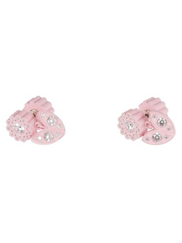 Crystal Embellished Earrings - Bottega Veneta - Modalova