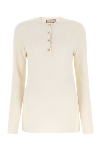 Gucci Ivory Cashmere Top - Gucci - Modalova