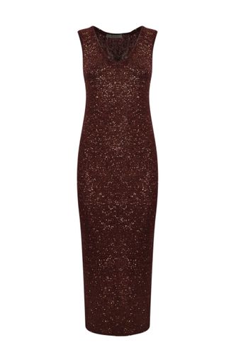 D. Exterior Dress With Sequins In Alpaca Blend - D.Exterior - Modalova