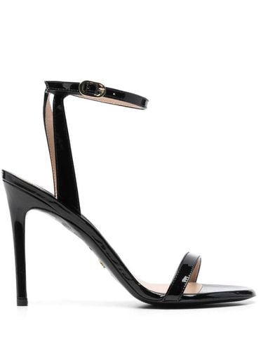 Barely Nude Sandals With Stiletto Heel In Patent Leather Woman - Stuart Weitzman - Modalova