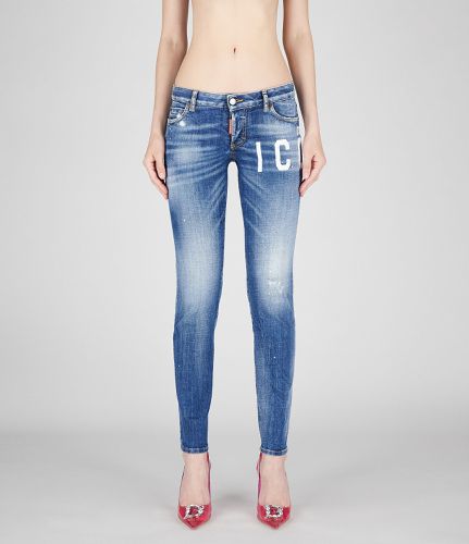 Stretch Denim Icon Jennifer Jeans - Dsquared2 - Modalova