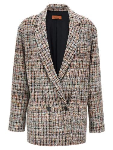 Bouclè Double-breasted Blazer - Missoni - Modalova