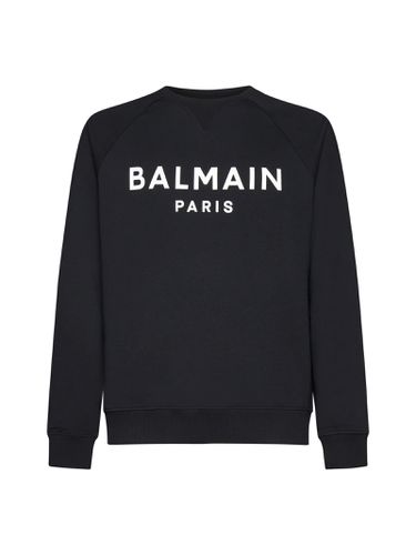 Balmain Logo Print Sweatshirt - Balmain - Modalova