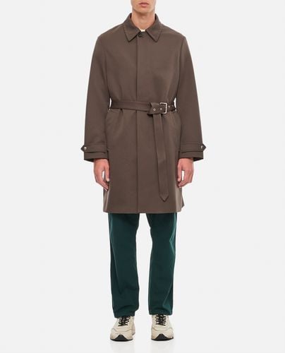 Raincoat In Technical Tailoring - Lanvin - Modalova