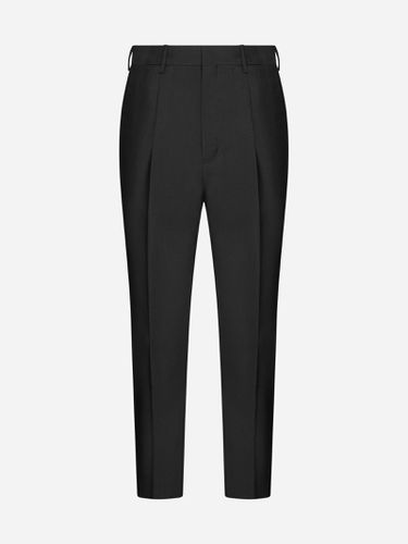 Prada Mohair And Wool Trousers - Prada - Modalova