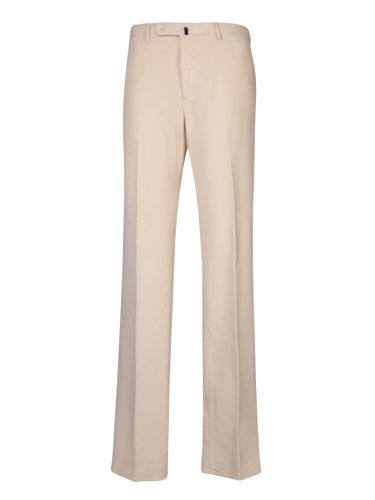 Incotex Ivory Corduroy Pants - Incotex - Modalova