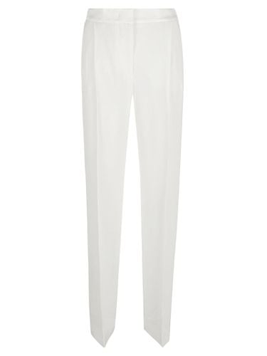 High-waist Plain Trousers - Alberta Ferretti - Modalova