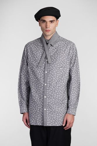 Yohji Yamamoto Shirt In Grey Cotton - Yohji Yamamoto - Modalova