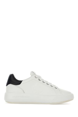 White Leather Sneakers - Stuart Weitzman - Modalova