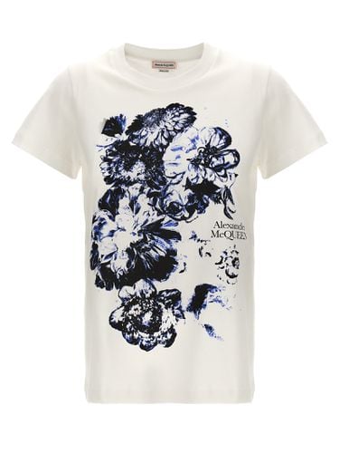 Cut And Sew T-shirt - Alexander McQueen - Modalova