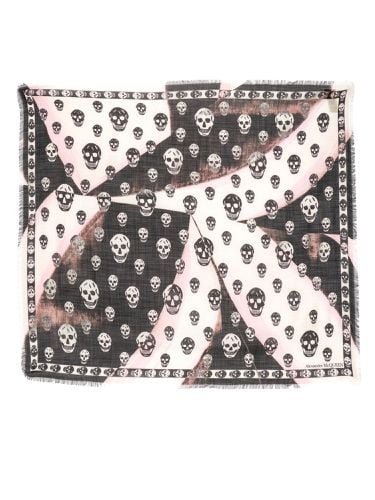 Alexander McQueen Skull Print Scarf - Alexander McQueen - Modalova