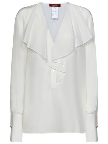 Max Mara Studio Leva Silk Blouse - Max Mara Studio - Modalova