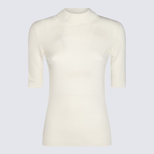 Malo White Wool Knitwear - Malo - Modalova