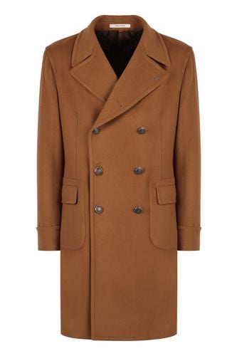 Carlo Double-breasted Wool And Cashmere Coat - Tagliatore - Modalova