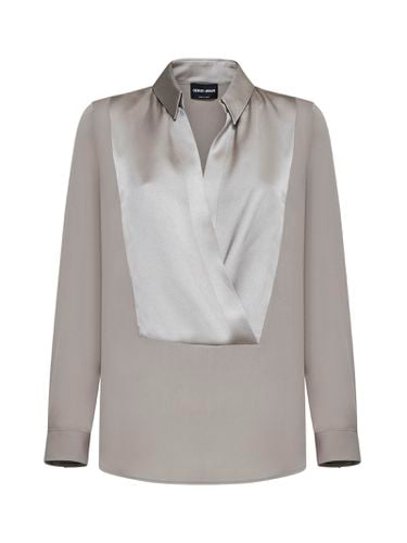 Giorgio Armani Plastron Shirt - Giorgio Armani - Modalova