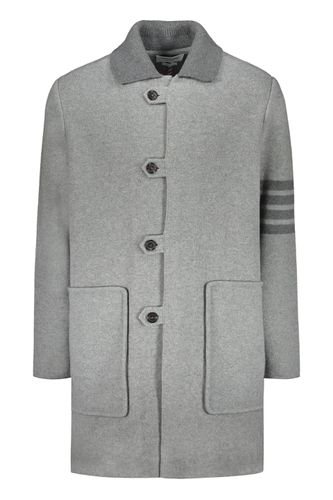 Thom Browne Virgin Wool Coat - Thom Browne - Modalova