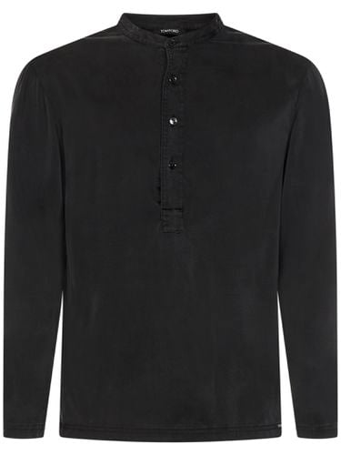 Tom Ford Henley Shirt - Tom Ford - Modalova