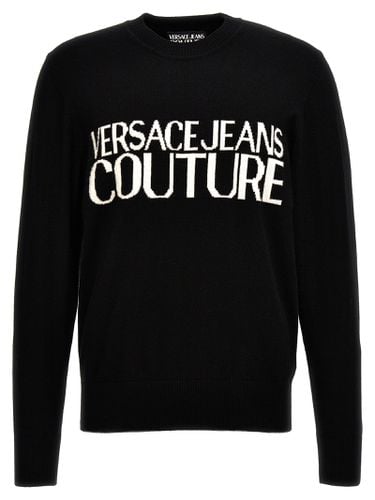 Logo Intarsia Sweater - Versace Jeans Couture - Modalova