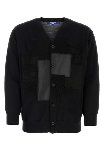 Junya Watanabe Black Wool Cardigan - Junya Watanabe - Modalova