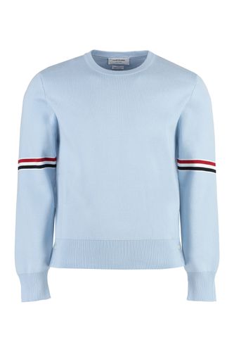 Long Sleeve Crew-neck Sweater - Thom Browne - Modalova