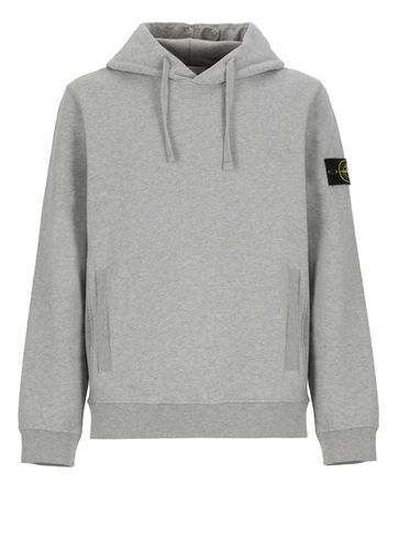 Compass Patch Drawstring Hoodie - Stone Island - Modalova