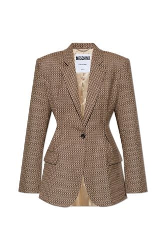 Moschino Wool Blazer - Moschino - Modalova