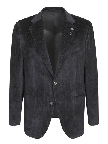 Lardini Relaxed Fit Black Jacket - Lardini - Modalova