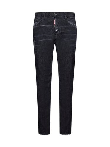 Distressed Straight-leg Jeans - Dsquared2 - Modalova