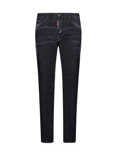 Distressed Straight-leg Jeans - Dsquared2 - Modalova