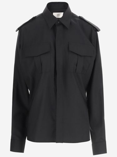 Ami Alexandre Mattiussi Wool Shirt - Ami Alexandre Mattiussi - Modalova