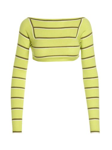 Pucci Cut-out Cropped Sweater - Pucci - Modalova