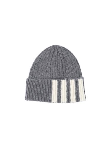 Thom Browne Cashmere Rib 4-bar Hat - Thom Browne - Modalova