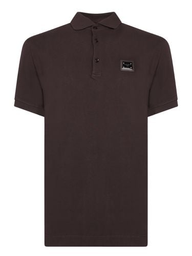 Cotton Polo Shirt - Dolce & Gabbana - Modalova