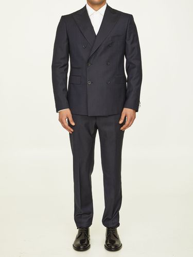 Tonello Blue Tencel Suit - Tonello - Modalova