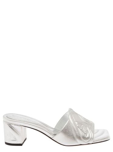 Leather Flat Sandal - Alexander McQueen - Modalova